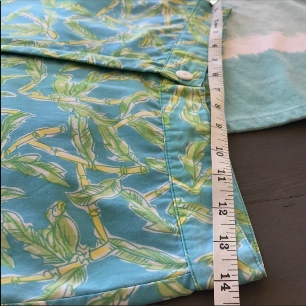 Lilly Pulitzer White Label Bamboo Print Capri Pants Size 6 - Picture 8 of 10